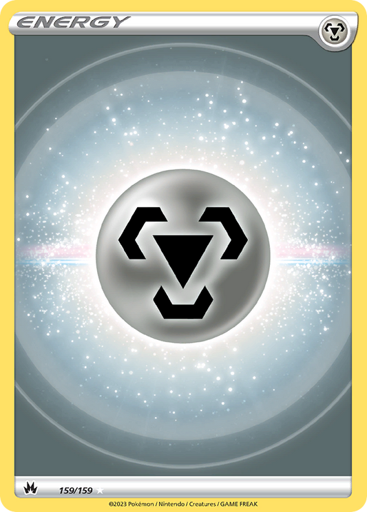 Metal Energy 159/159 Rare Ultra | Crown Zenith | Pokemon Card