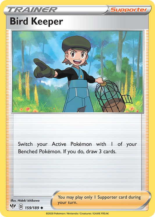 Bird Keeper 159/189 Uncommon | Darkness Ablaze | Pokemon Card