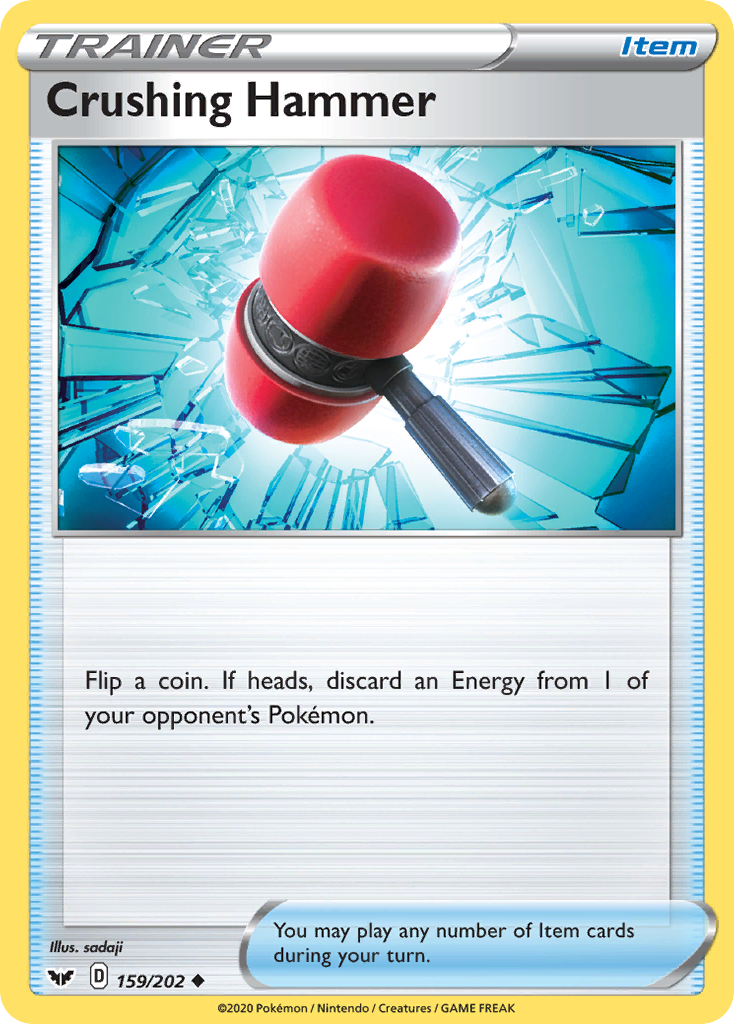 Crushing Hammer 159/202 Uncommon | Sword & Shield | Pokemon Card
