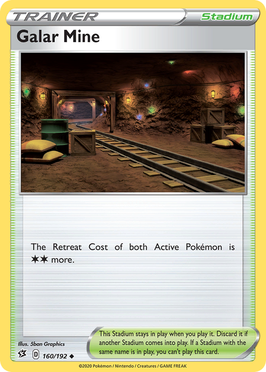 Galar Mine 160/192 Uncommon | Rebel Clash | Pokemon Card