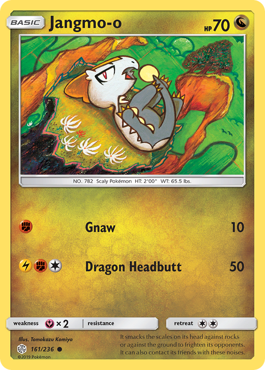 Jangmo-o 161/236 Common | Cosmic Eclipse | Pokemon Card
