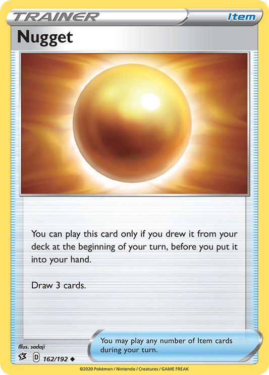 Nugget 162/192 Uncommon | Rebel Clash | Pokemon Card