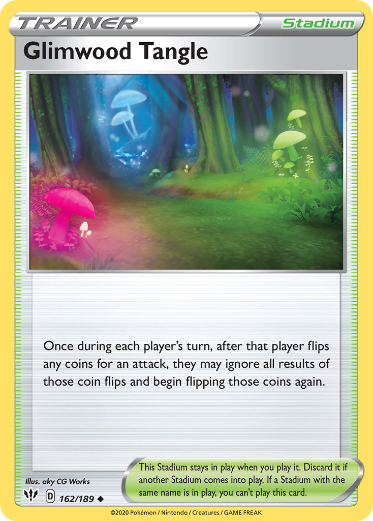 Glimwood Tangle 162/189 Uncommon | Darkness Ablaze | Pokemon Card