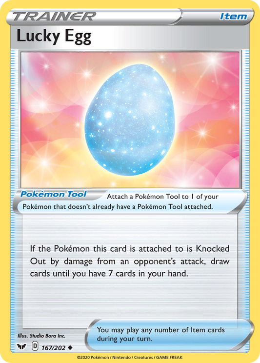 Lucky Egg 167/202 Uncommon | Sword & Shield | Pokemon Card