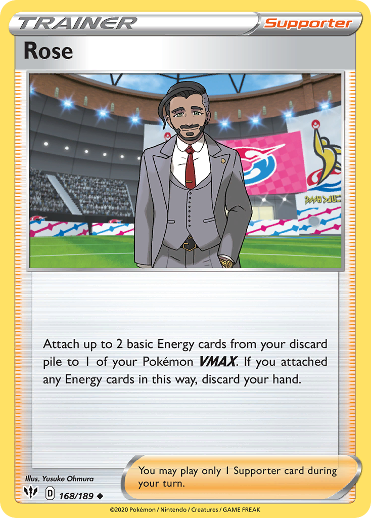 Rose 168/189 Uncommon | Darkness Ablaze | Pokemon Card