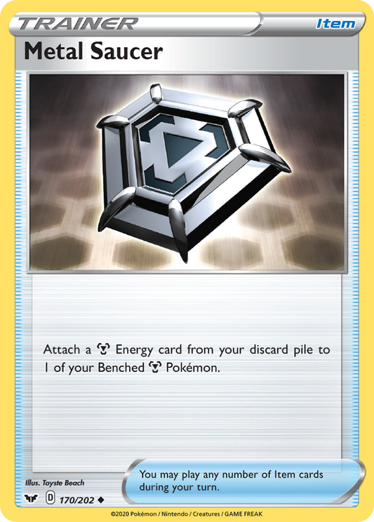 Metal Saucer 170/202 Uncommon | Sword & Shield | Pokemon Card