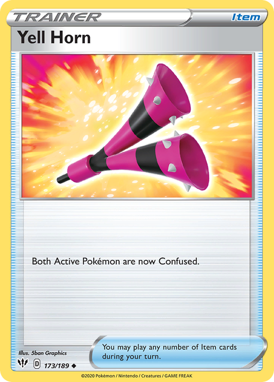 Yell Horn 173/189 Uncommon | Darkness Ablaze | Pokemon Card