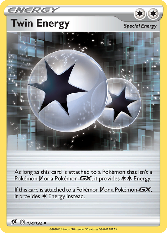 Twin Energy 174/192 Uncommon | Rebel Clash | Pokemon Card