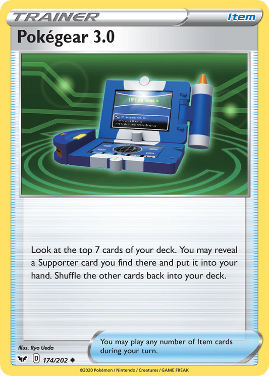 Pokégear 3.0 174/202 Uncommon | Sword & Shield | Pokemon Card