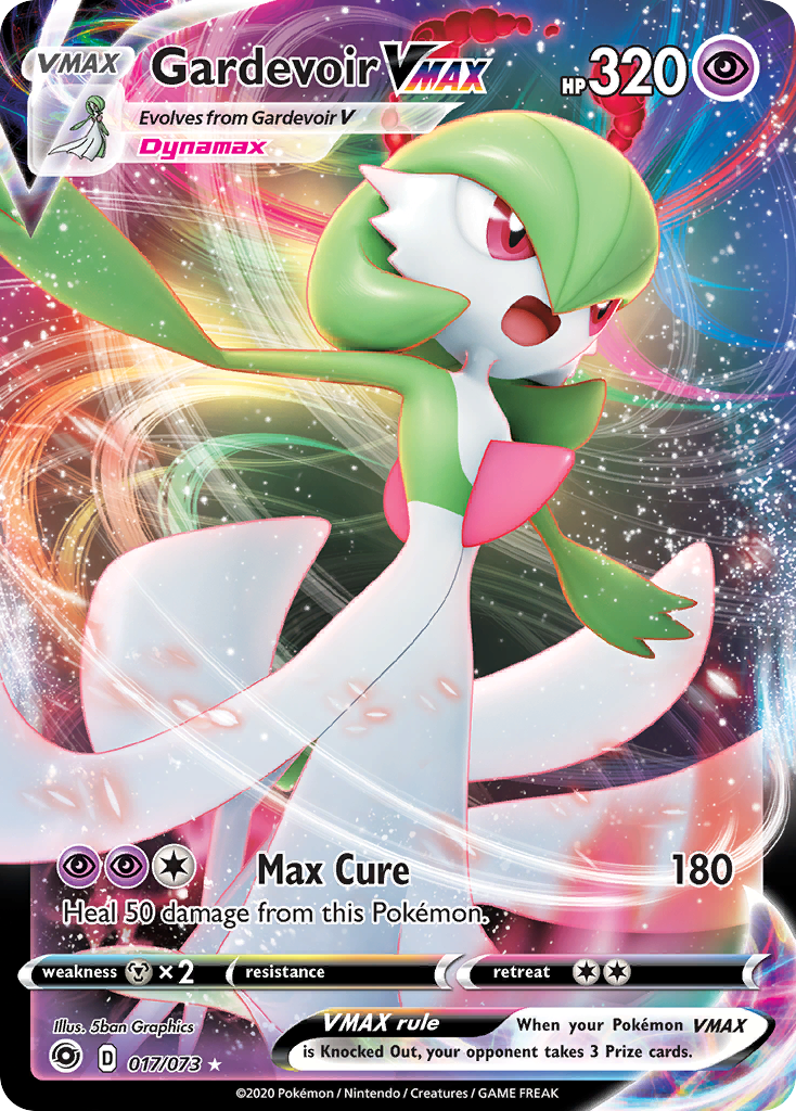 Gardevoir VMAX 17/73 Rare Holo VMAX | Champion's Path | Pokemon Card