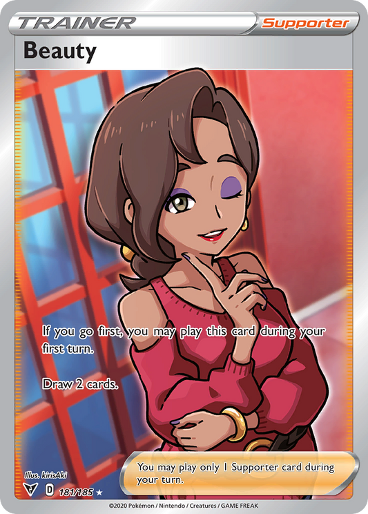 Beauty 181/185 Rare Ultra | Vivid Voltage | Pokemon Card