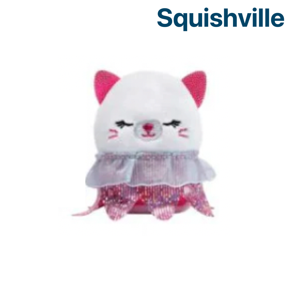 Carmen the Cat with Tutu ~ 2" Individual SERIES 4 Squishville by Squishmallows