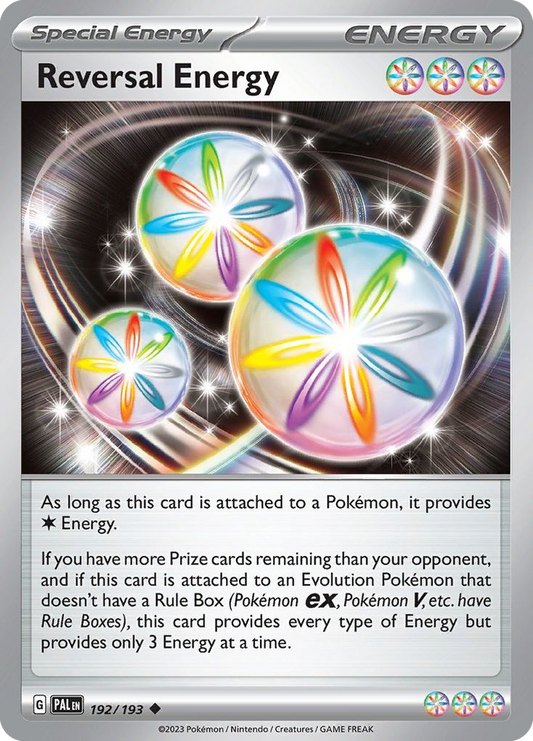 Reversal Energy 192/193 Uncommon | Paldea Evolved | Pokemon Card