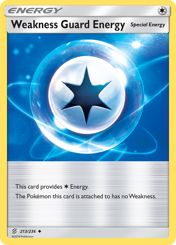 Weakness Guard Energy 213/236 Uncommon | Unified Minds | Pokemon Card