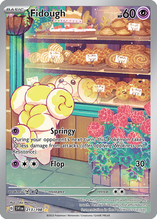 Fidough 213/198 Illustration Rare | Scarlet & Violet | Pokemon Card