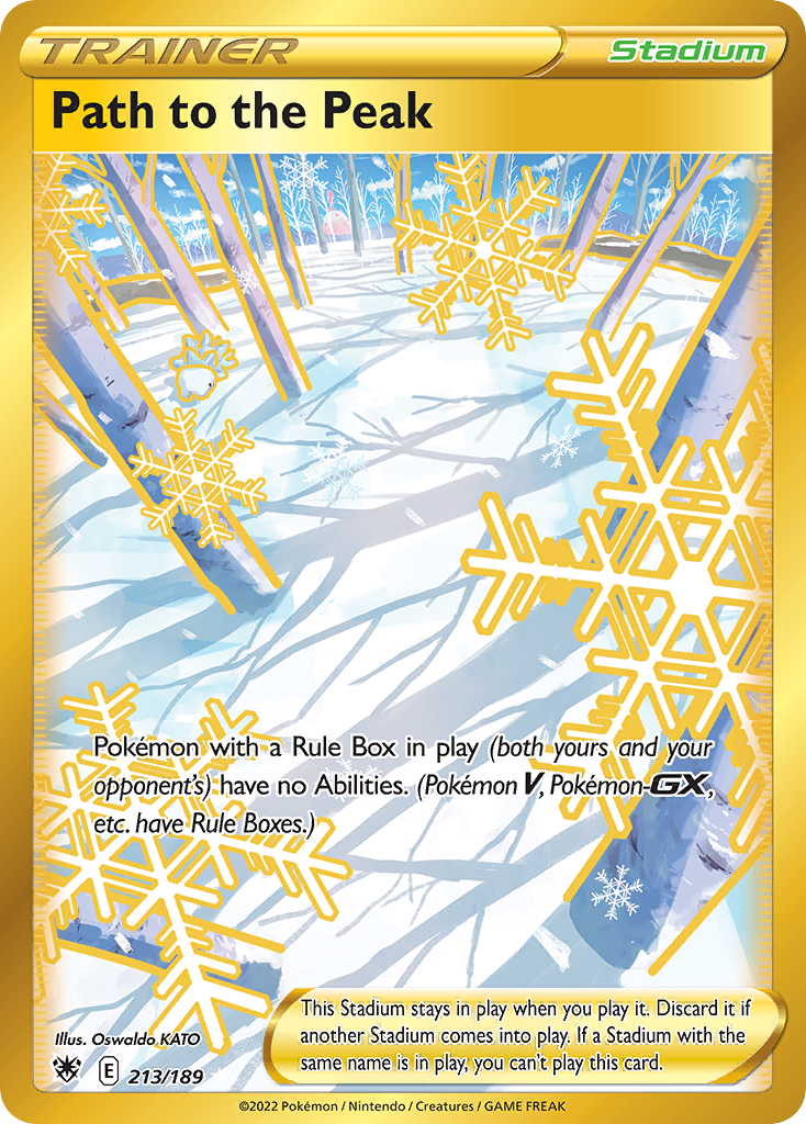Path to the Peak 213/189 Rare Secret | Astral Radiance | Pokemon Card