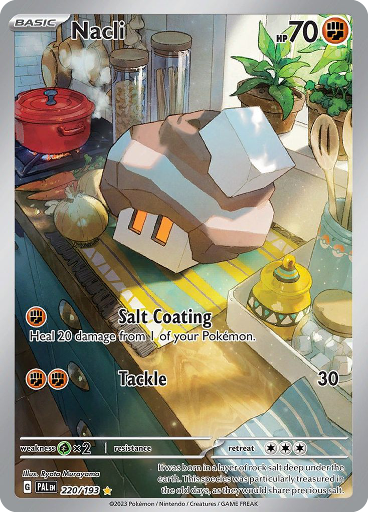 Nacli 220/193 Illustration Rare | Paldea Evolved | Pokemon Card