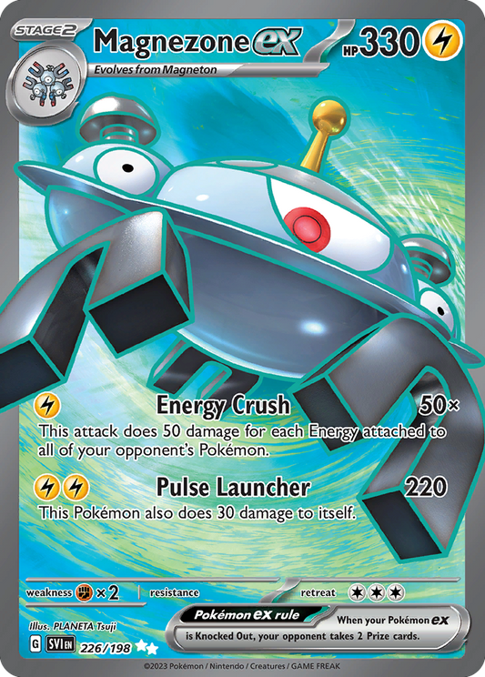 Magnezone ex 226/198 Ultra Rare | Scarlet & Violet | Pokemon Card