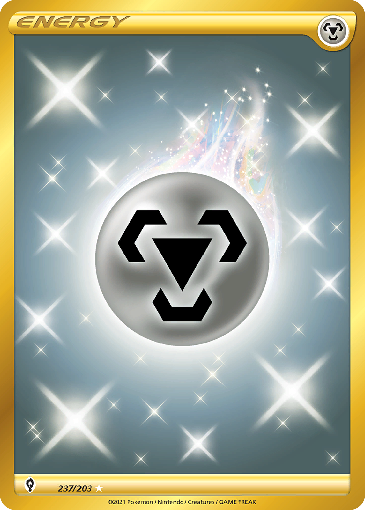 Metal Energy 237/203 Rare Secret | Evolving Skies | Pokemon Card