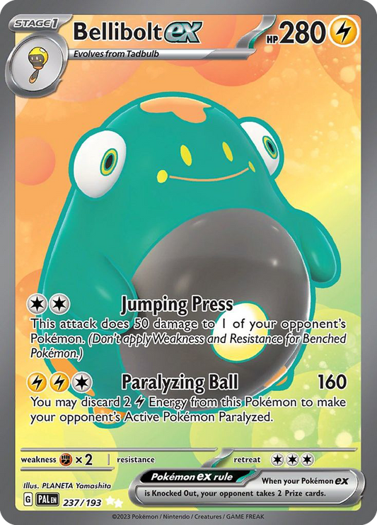 Bellibolt ex 237/193 Ultra Rare | Paldea Evolved | Pokemon Card