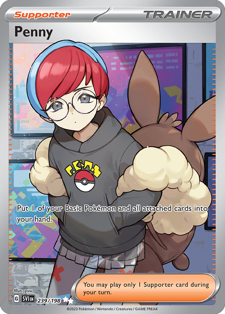 Penny 239/198 Ultra Rare | Scarlet & Violet | Pokemon Card