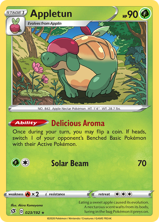 Appletun 23/192 Rare Holo | Rebel Clash | Pokemon Card