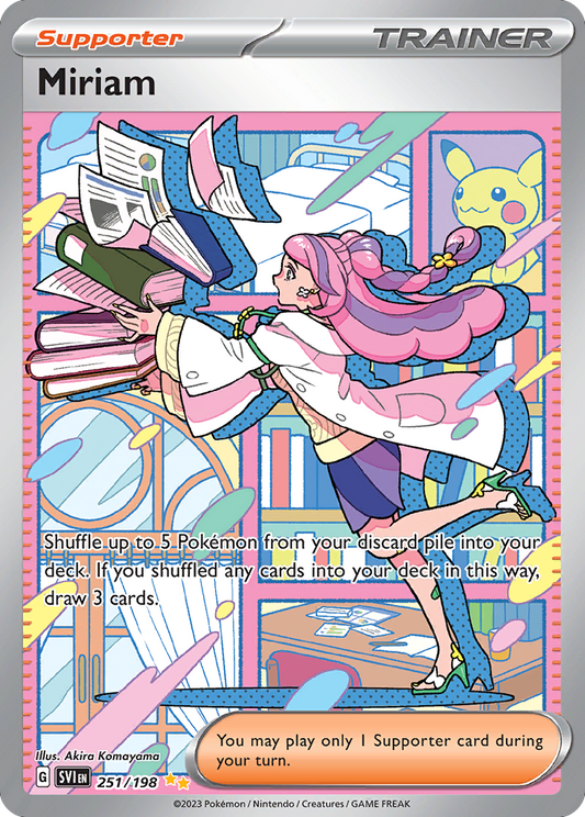 Miriam 251/198 Special Illustration Rare | Scarlet & Violet | Pokemon Card