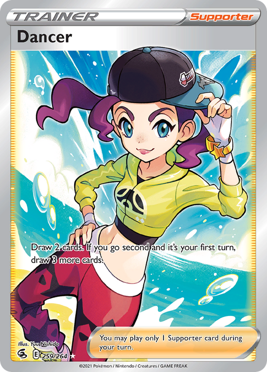 Dancer 259/264 Rare Ultra | Fusion Strike | Pokemon Card