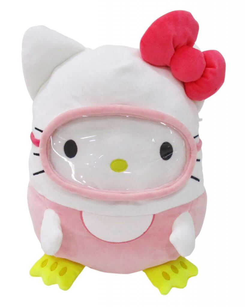 Hello Kitty with Scuba Outfit ~ 12" inch Squishmallows ~ Hello Kitty Series 2 ~