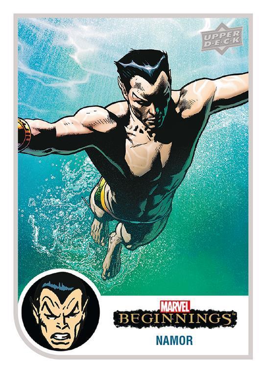 #1  - Namor | Marvel Beginnings Vol2 S1 | Trading Card