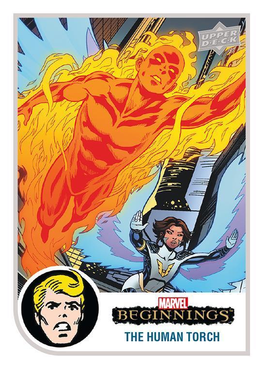 #5  - The Human Torch | Marvel Beginnings Vol2 S1 | Trading Card
