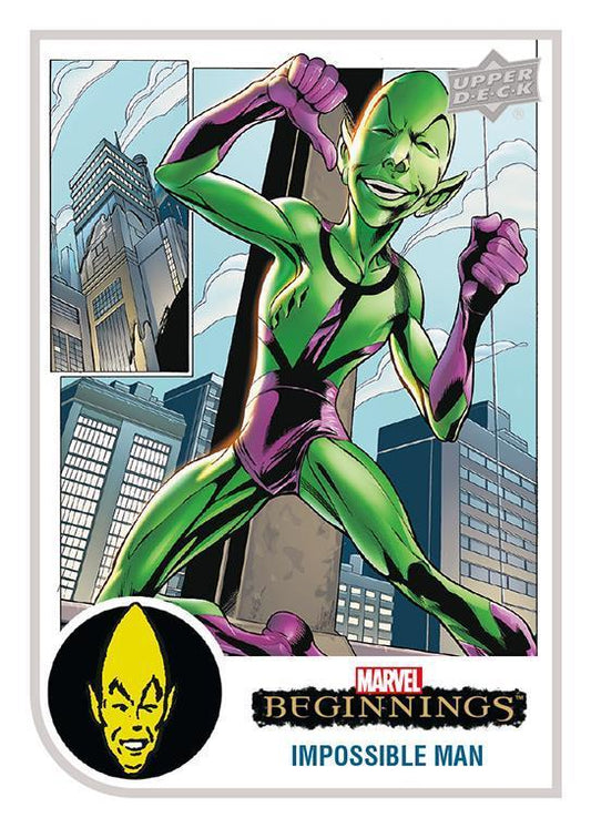 #10  - Impossible Man | Marvel Beginnings Vol2 S1 | Trading Card