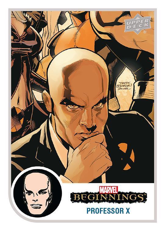#17  - Professor X | Marvel Beginnings Vol2 S1 | Trading Card