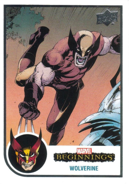 #63  - Wolverine | Marvel Beginnings Vol2 S1 | Trading Card