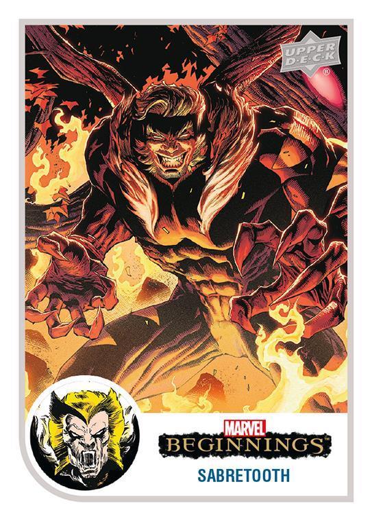 #79  - Sabretooth | Marvel Beginnings Vol2 S1 | Trading Card