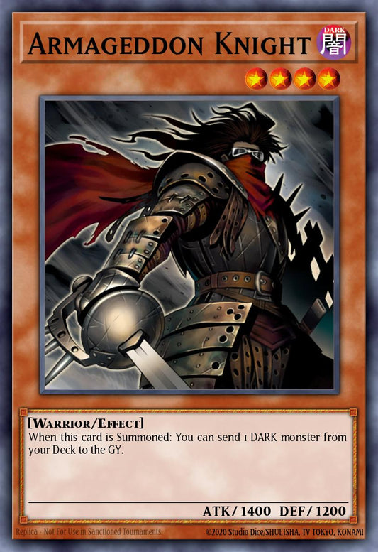 Armageddon Knight - DASA-EN040 Super Rare | Yu-Gi-Oh! Card