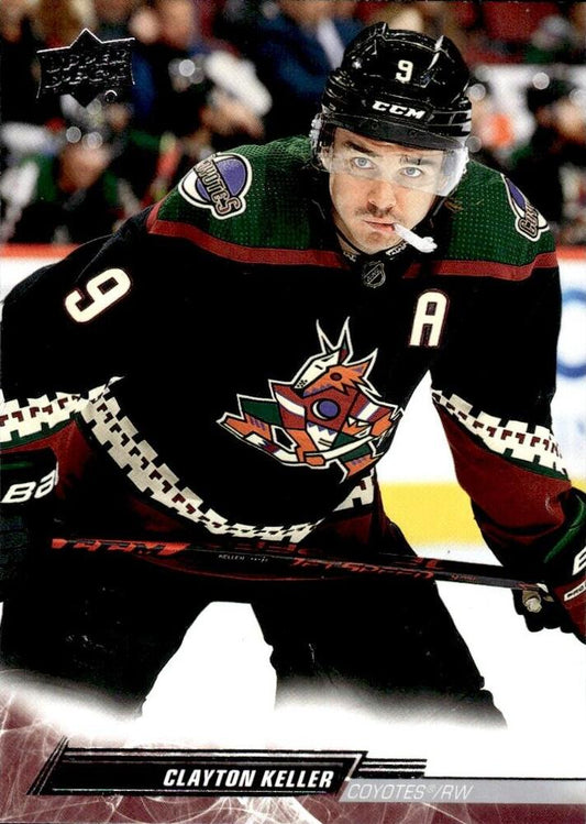 Clayton Keller #10 Arizona Coyotes | 2022-23 Upper Deck | NHL Trading Card