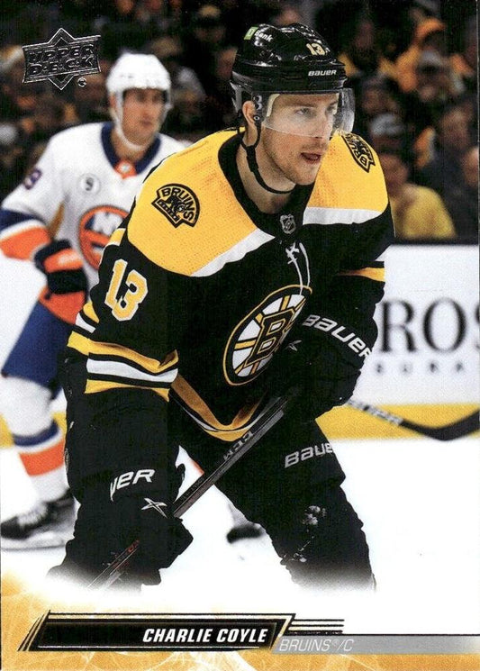 Charlie Coyle #13 Boston Bruins | 2022-23 Upper Deck | NHL Trading Card