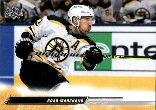Brad Marchand #15 Boston Bruins | 2022-23 Upper Deck | NHL Trading Card