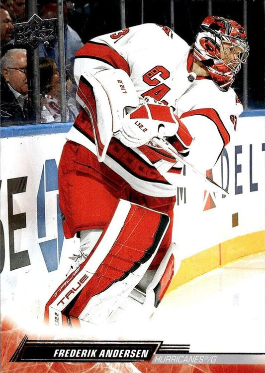 Frederik Andersen #32 Carolina Hurricanes | 2022-23 Upper Deck | NHL Card