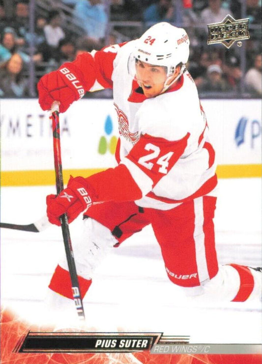 Pius Suter #67 Detroit Red Wings | 2022-23 Upper Deck | NHL Trading Card
