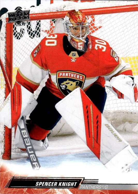 Spencer Knight #75 Florida Panthers | 2022-23 Upper Deck | NHL Trading Card