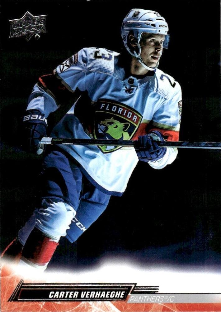 Carter Verhaeghe #78 Florida Panthers | 2022-23 Upper Deck | NHL Trading Card