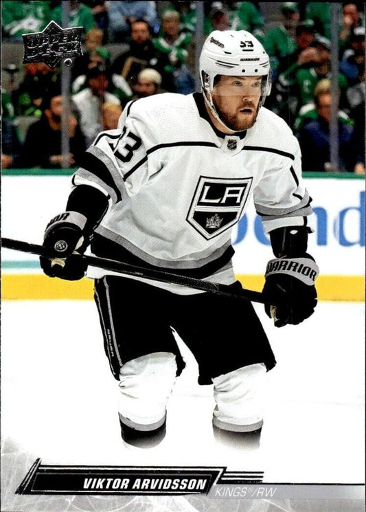 Viktor Arvidsson #80 Los Angeles Kings | 2022-23 Upper Deck | NHL Trading Card