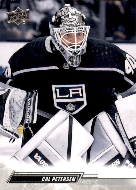 Cal Petersen #85 Los Angeles Kings | 2022-23 Upper Deck | NHL Trading Card