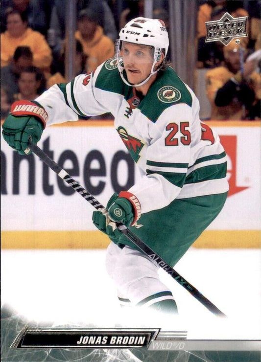 Jonas Brodin #87 Minnesota Wild | 2022-23 Upper Deck | NHL Trading Card