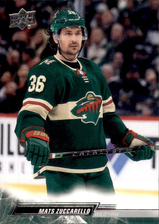 Mats Zuccarello #92 Minnesota Wild | 2022-23 Upper Deck | NHL Trading Card
