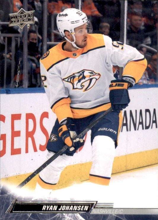 Ryan Johansen #103 Nashville Predators | 2022-23 Upper Deck | NHL Trading Card