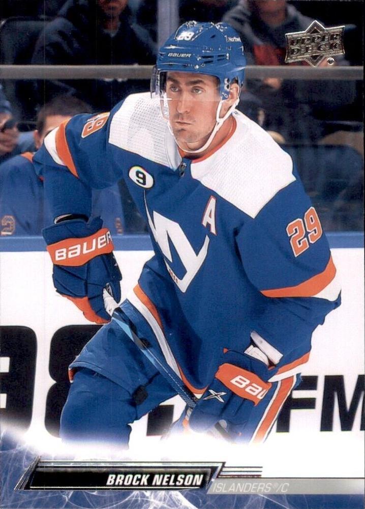 Brock Nelson #115 New York Islanders | 2022-23 Upper Deck | NHL Trading Card