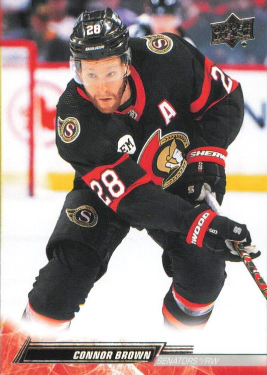 Connor Brown #126 Ottawa Senators | 2022-23 Upper Deck | NHL Trading Card